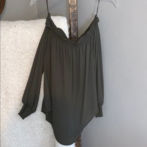 Off the shoulder shirt
